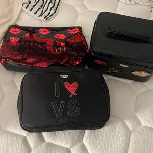 Victoria secret make up bag set woman fashion